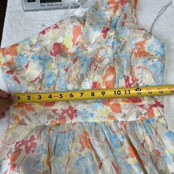 Likely One Shoulder Cut Out Sara Midi Dress 4 NEW Women - Picture 11 of 12